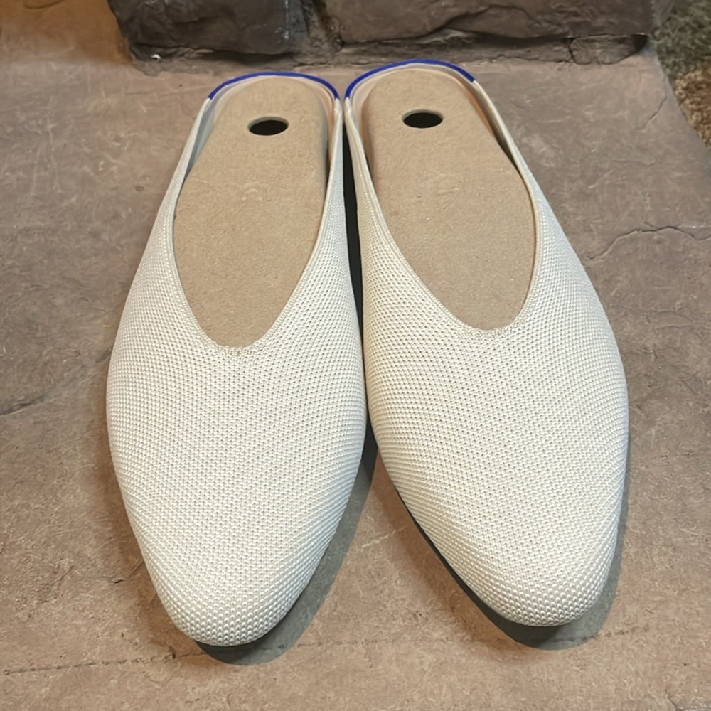 Rothy’s Vanilla Beam Almond Toe Demi’s Women’s Size 9.5 - Picture 3 of 7